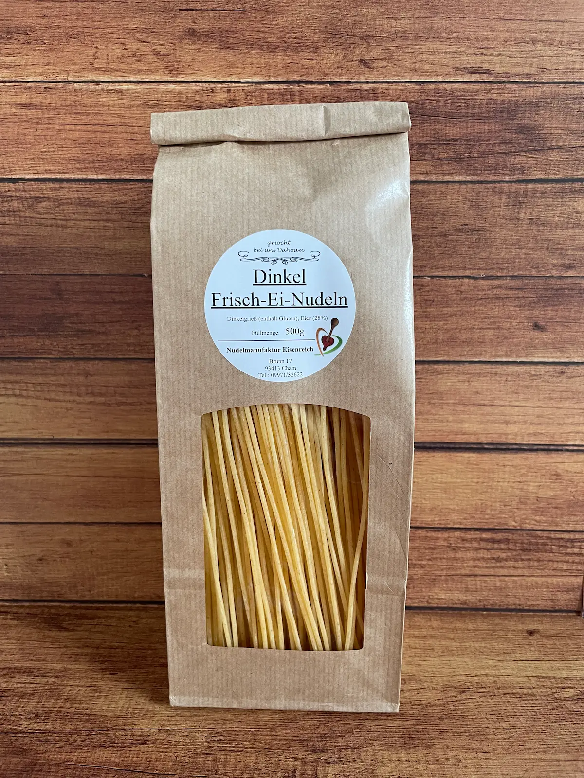 Frisch-Ei Spaghetti aus Dinkelgrieß