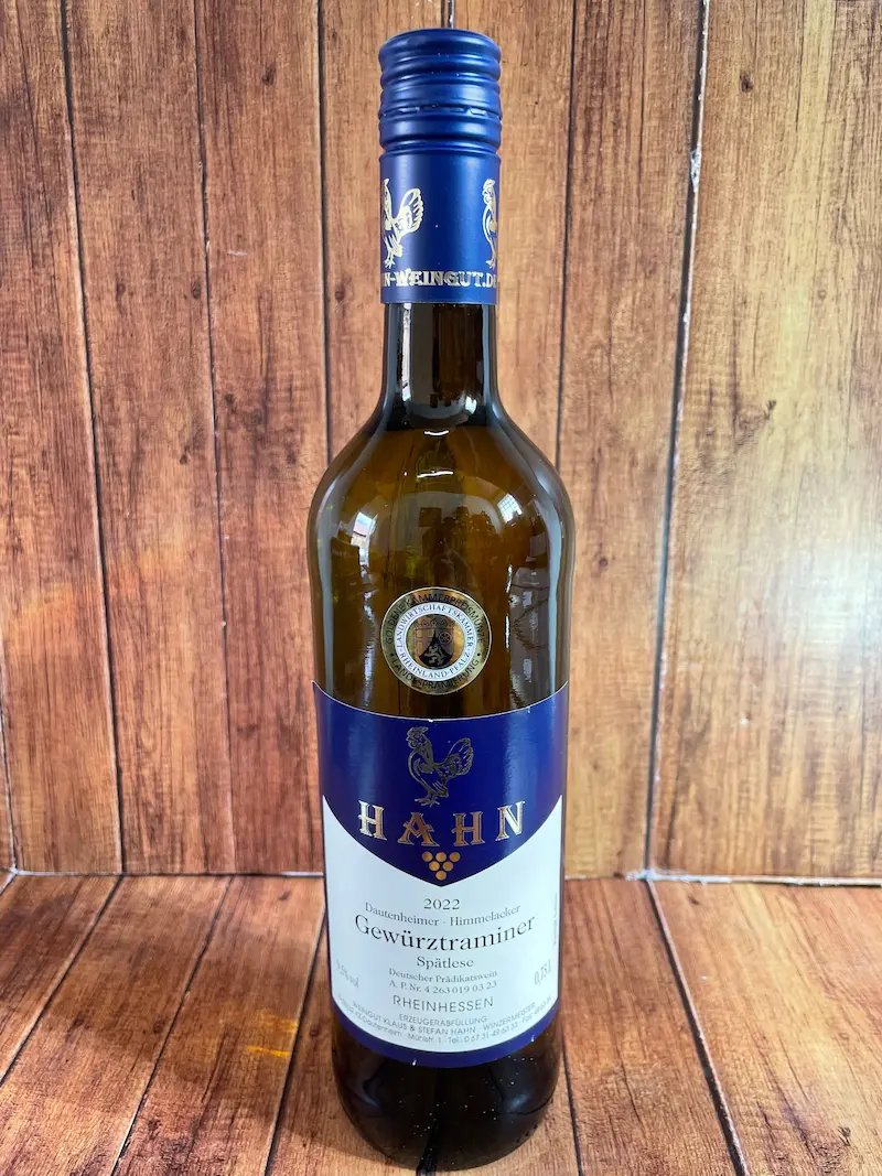 2022 Gewürztraminer lieblich